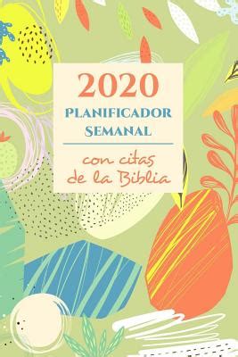 Planificador Semanal Y Organizador Con Citas De La Biblia Agenda