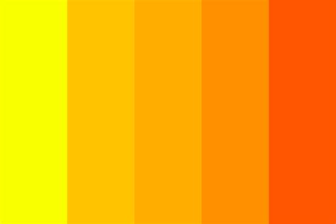 Burning Sunlight Color Palette