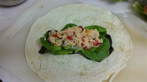 My Cooking Recipe Salmon Tortilla Wraps