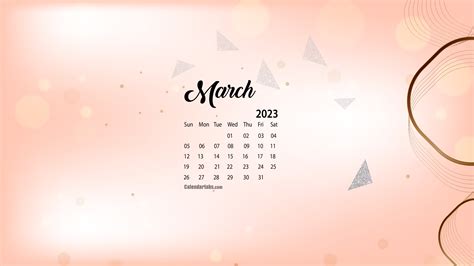 Aggregate 73 March Calendar Wallpaper 2023 Best In Cdgdbentre