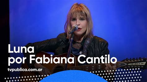 Luna Por Fabiana Cantilo Estudio 1 YouTube