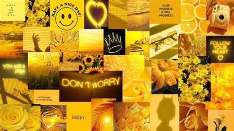 Yellow Aesthetic Wallpaper Yellow Aesthetic Pastel Aesthetic Desktop Wallpaper Desktop