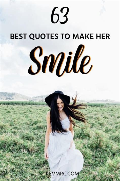 63 Cute Smile Quotes for Her - The BEST Quotes to Make Her Smile | Her ...