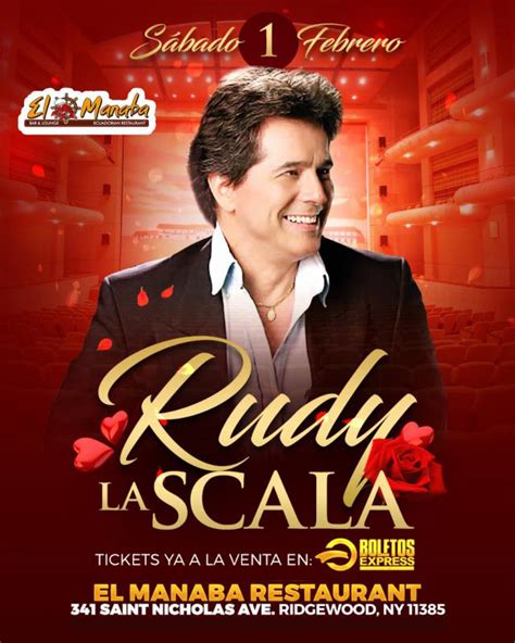 Rudy La Scala Tickets - BoletosExpress