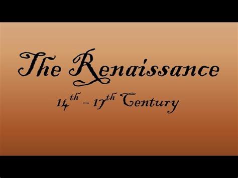 The Renaissance Unleashing The Power Of Human Potential Youtube