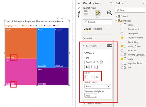 Power Bi How To Format Tree Map Geeksforgeeks