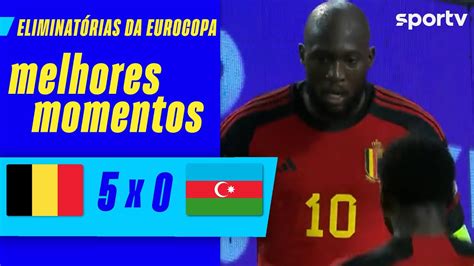 B Lgica X Azerbaij O Melhores Momentos Eliminat Rias Eurocopa