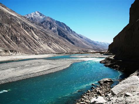 Shyok River Vallée de la Noubra Inde Landolia un Monde de Photos