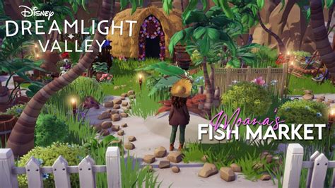 Disney Dreamlight Valley Moana S Fish Market Speed Build YouTube