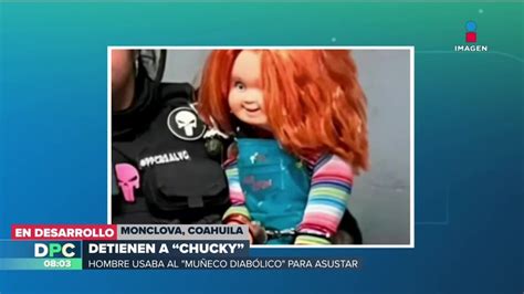 Policías de Monclova detuvieron y esposaron a Chucky