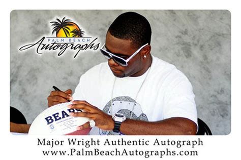 Major Wright – Palm Beach Autographs LLC