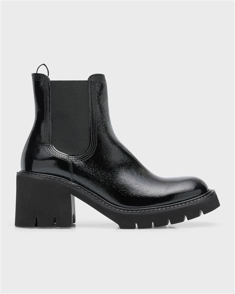 Pedro Garcia Zona Lug Sole Chelsea Booties Neiman Marcus