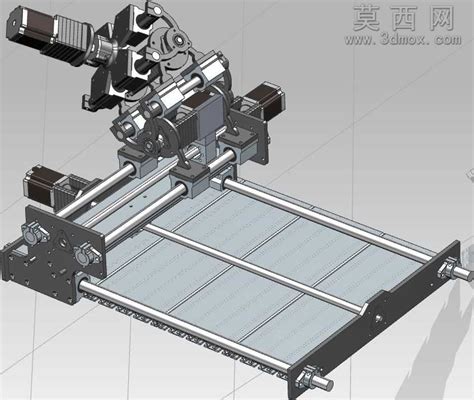 五轴联动数控机床ug设计 免费机械三维模型设计软件下载 莫西网