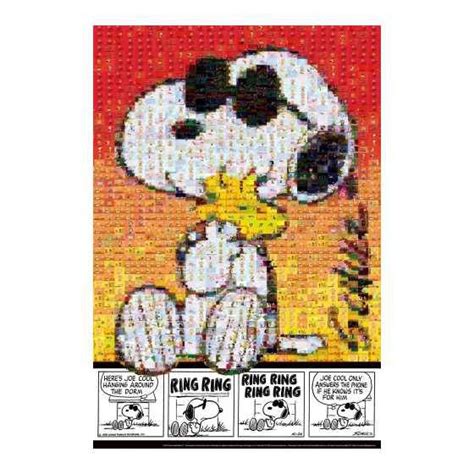 1000ピース ジグソーパズル Peanuts スヌーピーとウッドストック 49x72cmジグソーパズル｜売買されたオークション情報