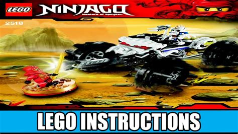 LEGO Instructions Ninjago 2518 Nuckal S ATV YouTube