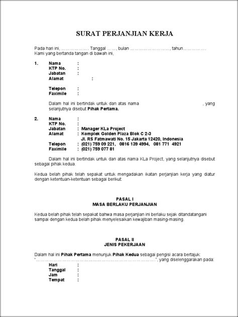 Contoh Surat Perjanjian Pembayaran Dp Rumah Surat Perjanjian Desain