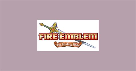 Fire Emblem: The Binding Blade | Video Game | VideoGameGeek