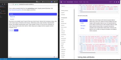 Ng Bootstrap 🚀 Vertical Tabs Alignment Issue