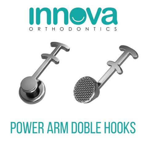 Power Arm Doble Hooks Innova Orthodontics