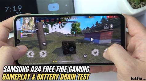 Samsung Galaxy A24 Free Fire Gaming Test Helio G99 8GB RAM YouTube