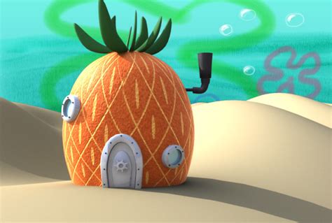 house spongebob 3d model