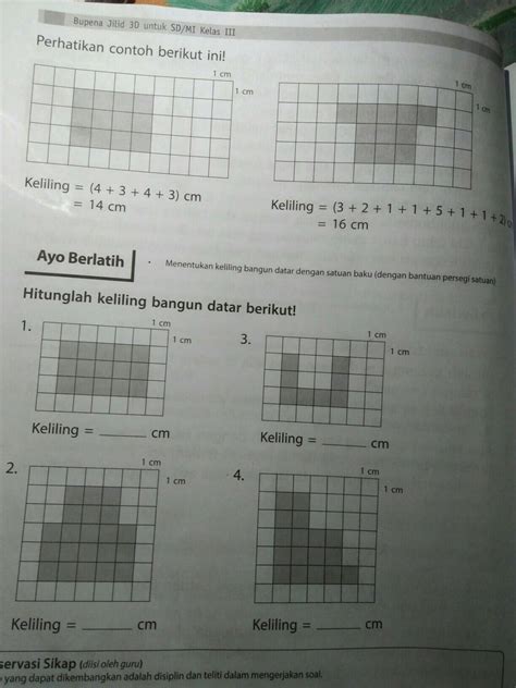 soal matematika kelas  materi bangun datar contoh soal  jawaban