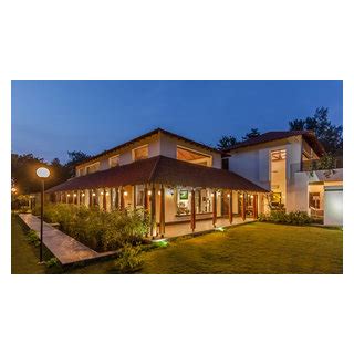 G Farmhouse Indian Exterior Delhi By Kumar Moorthy Associates