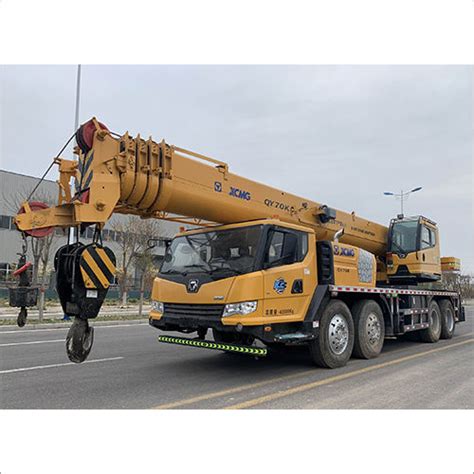 Xcmg 70t Qy70kc Truck Crane Application Construction At Best Price In