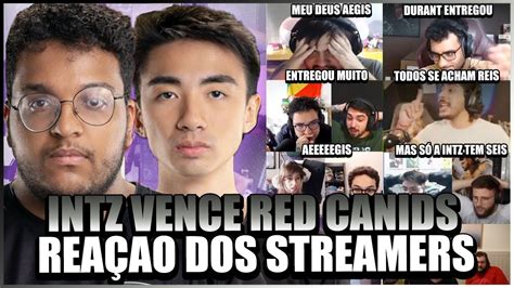 Streamers Reagem Ao Aegis Entregando O Jogo Pra Intz No Cblol E Red