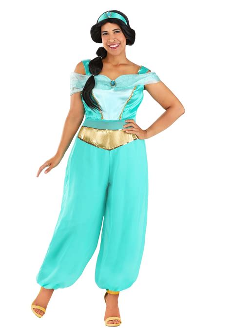 Disney Aladdin Deluxe Jasmine Womens Costume