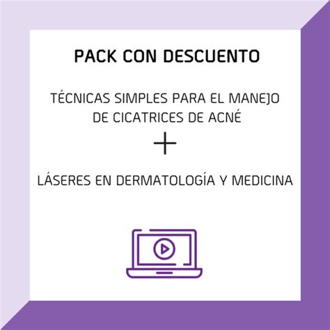 Pack de manejo de cicatrices de acné y láseres Dr Didac Barco