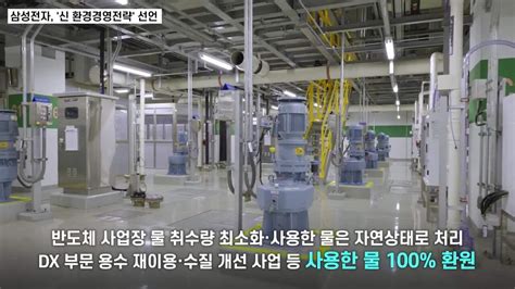 삼성전자의 친환경 경영 로드맵 2050년 탄소중립 달성 네이트 뉴스