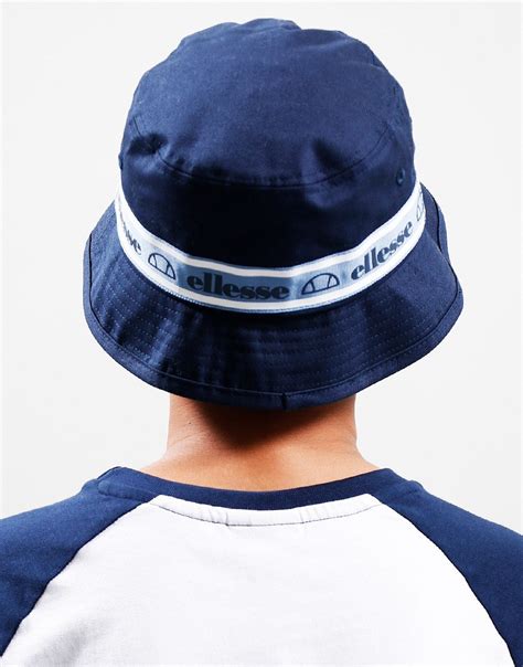 Ellesse Kids Grays Bucket Hat Navy Terraces Menswear