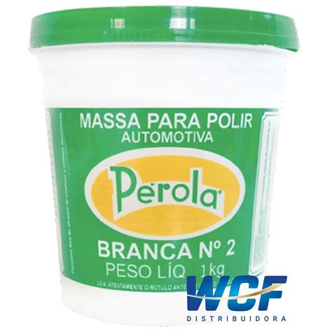 PEROLA MASSA DE POLIR N2 BASE SOLVENTE 1KG