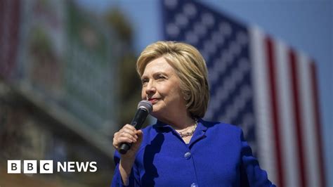 Hillary Clinton Secures Democratic Nomination Ap Bbc News