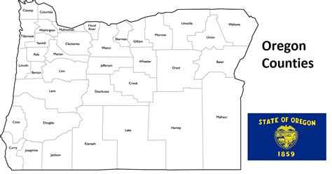 Oregon Counties List Alphabetically And By Population
