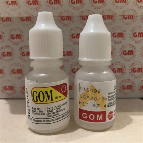 Jual GOM Gliserin Obat Sariawan Bahan Slime Activator Sedap 10 Ml