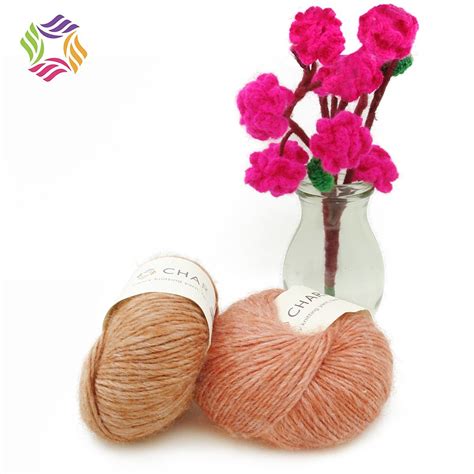 Charmkey Low Price Bamboo Wool Fiber Yarn For Weaving Baby Sweater