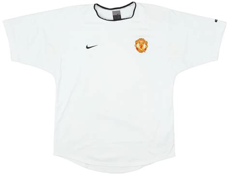 2002 03 Manchester United Nike Training Shirt 6 10 M