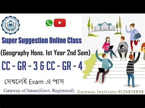 NSOU GEOGRAPHY SUPER SUGGESTION CLASS 2023 YouTube