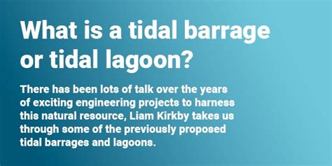 Tidal Lagoons