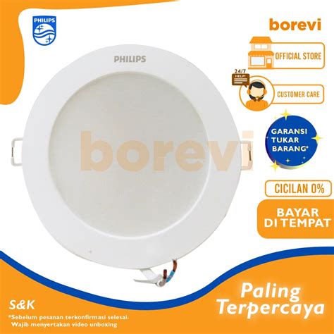 Jual Lampu Downlight Philips Led Panel Philips Eridani 10 Watt Shopee Indonesia