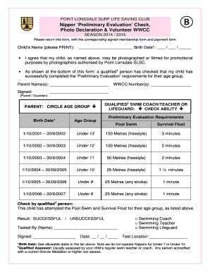 Fillable Online Pointlonsdaleslsc Asn Nipper Preliminary Evaluation