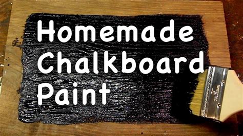 Chalkboard Paint Make Your Own Its Super Simple Youtube