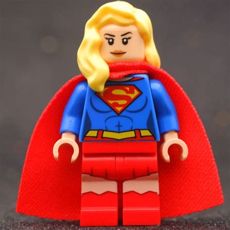 𝘗𝘓𝘖𝘠𝘉𝘙𝘐𝘊𝘒 HERO DC Supergirl LEGO Minifigures Authentic เลโกแท