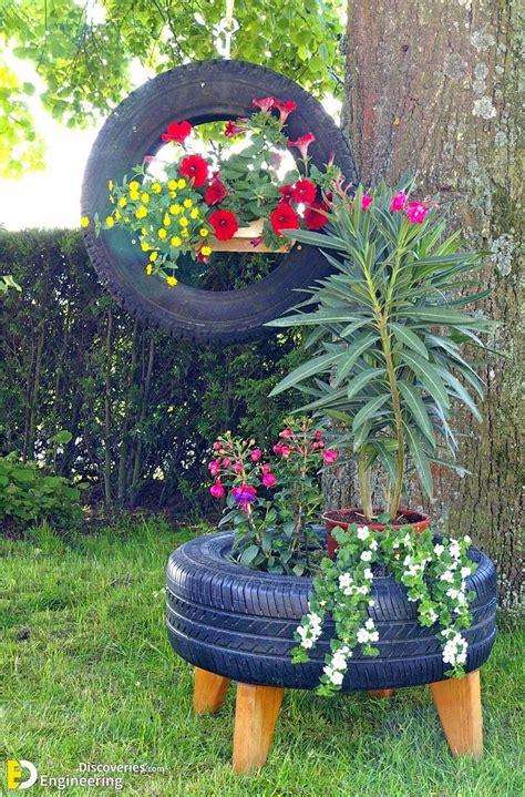 30 Creative Ways To Use Old Tires In Your Garden Engineering Discoveries