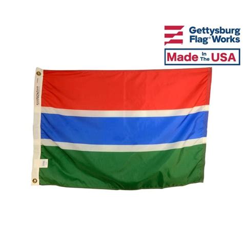 Gambia Flag