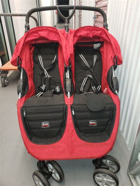 Britax B Agile Double Stroller Red Black For Sale In Pompano Beach Fl