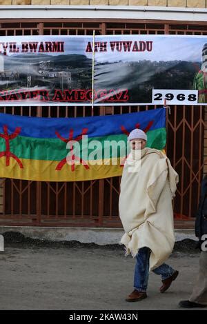 The feast of Yennayer the new year Berber 2968 in the village (ighil ...