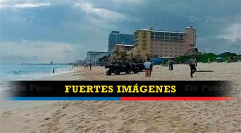 Hallan Restos Humanos En Playa San Miguelito De Canc N